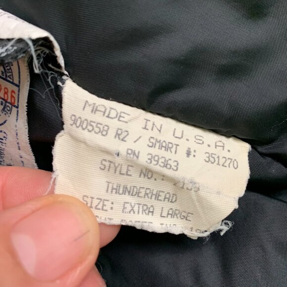 VTG Roffe Demetre Ski Jacket Adult X-Large Made USA 80s Neon Thinsulate 3M - Picture 4 of 11